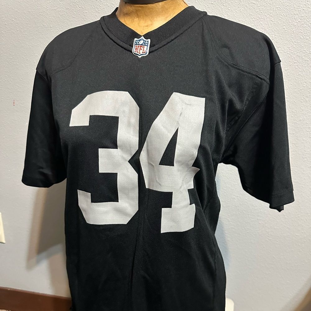 NFL Nike On Field Apparel Womens Large Raiders Bo Jackson Jersey